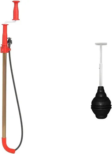 Vista 9 de RIDGID Barrena Serpiente para Inodoro + Green Gobbler Disolvente de Obstrucciones de Drenaje