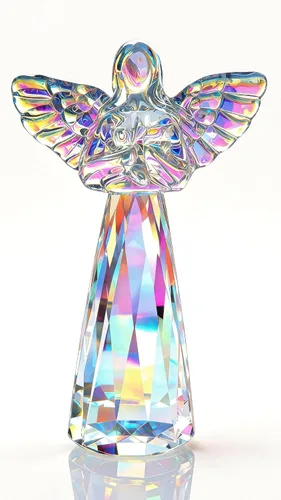 Vista 14 de Champagne Crystal Guardian Angel Christian Gifts for Women