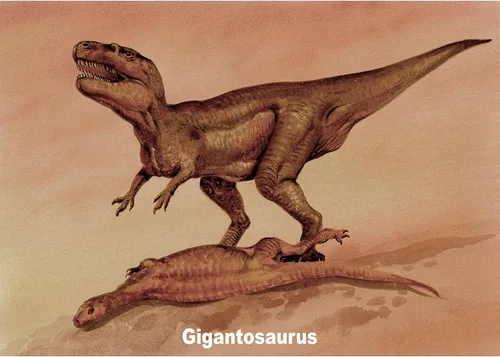 Vista 2 de CafePress Giganotosaurus - Imán rectangular de dinosaurio, imán para refrigerador de 3 x 2 pulgadas