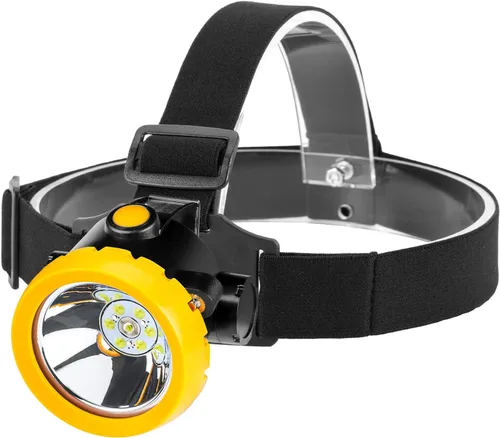Vista 9 de Linterna recargable LED para casco de minero, impermeable, a prueba de explosiones, faro frontal para trabajo al aire libre, túnel, mina de carbón