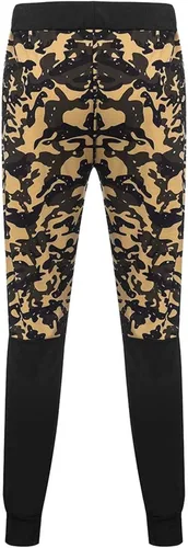 Vista 5 de Hatop Pantalones deportivos de camuflaje para hombre, con bolsillos con cremallera, pantalones deportivos casuales de ajuste regular, pantalones