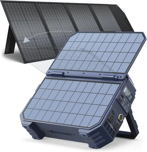 Vista 14 de BLAVOR - Generador solar de 1600 W, estación de energía de 1024 Wh con Verde
