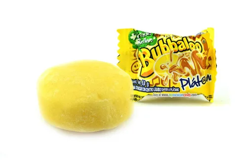 Vista 2 de Paquete de 3 chicles mexicanos: Tutti Frutti, fresa, plátano; 141