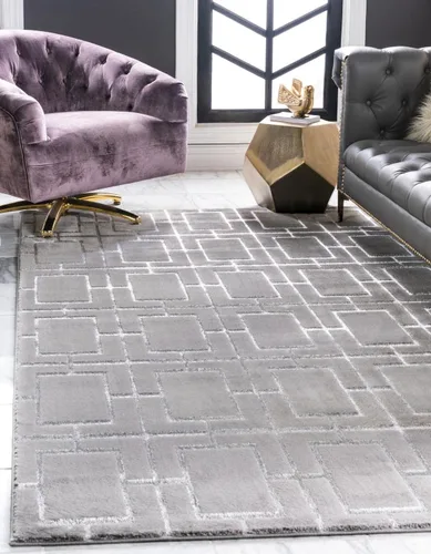 Vista 71 de Marilyn Monroe Glam Collection - Alfombra decorativa (2' x 3' 1" Rectángulo Negro y Oro)