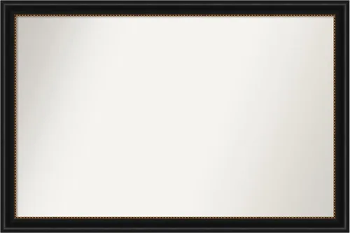 Vista 113 de Amanti Art Espejo personalizado, gran espejo de baño estrecho, espejo de pared o espejo de tocador de baño sobre el fregadero (24 x 24 pulgadas)