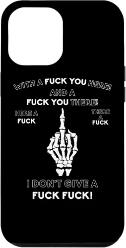 Vista 26 de Skeleton Middle Finger F You Pun Adult Humor Novelty Gifts Case for iPhone 17