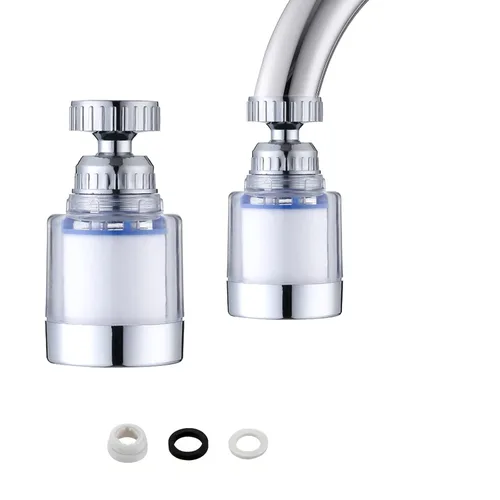 Vista 8 de Paquete de 10 cartuchos de repuesto para grifo de agua para fregadero, filtro de agua para fregadero, elimina metales pesados de fluoruro de cloro