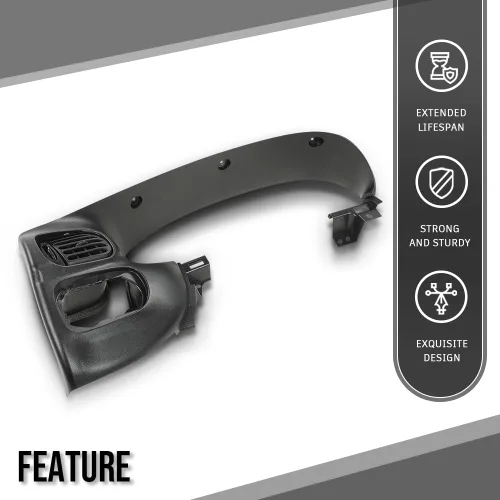 Vista 8 de G-PLUS Panel de Moldura del Bisel del Conjunto de Instrumentos Superior Delantero del Tablero con 1 Interruptor de Ventilación de Aire Compatible