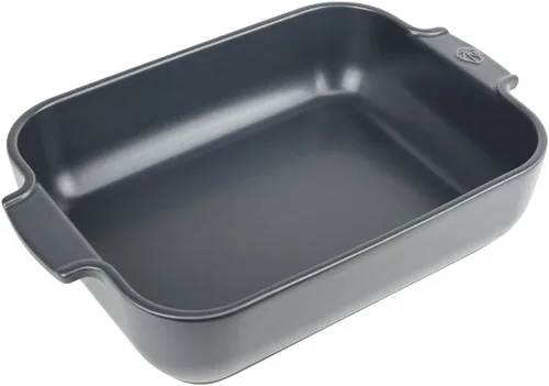 Vista 15 de Peugeot - Appolia Plato rectangular para horno - Panadero de cerámica con asas - Azul, 8 x 6 x 2 pulgadas