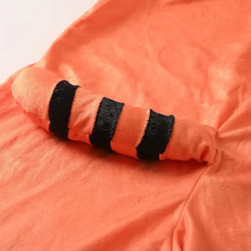 Vista 4 de Disfraz de Panda Rojo de Mei para niñas, disfraz de Panda Meilin para Halloween, disfraz de panda