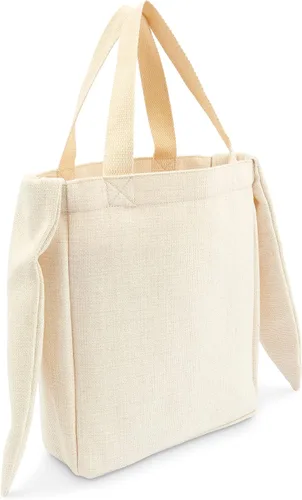 Vista 7 de Weddingstar Bolso de asas personalizable de la cesta de Pascua de la tela de la lona con las orejas, Bunny Rabbit