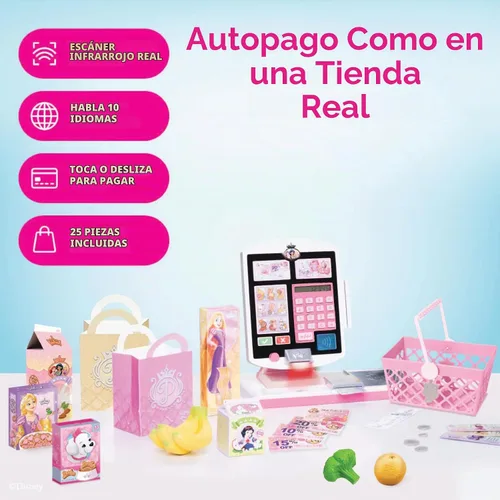 Vista 2 de Disney Princess Style Collection - Juego de registro de comestibles (26 piezas)