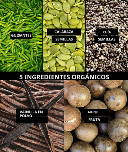 Vista 3 de Truvani Proteína en polvo orgánica a base de plantas Vainilla 18