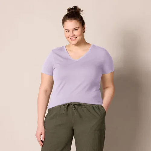 Vista 328 de Amazon Essentials Women's Regular-Fit Short-Sleeve Crewneck T-Shirt