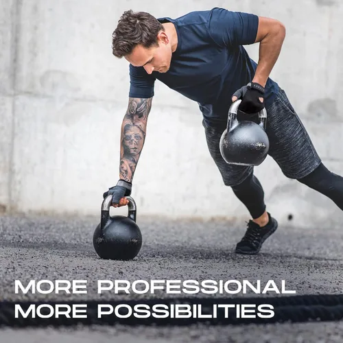 Vista 7 de LIFECT Essential - Guantes de entrenamiento transpirables, guantes de levantamiento de pesas sin dedos con parte trasera abierta curvada