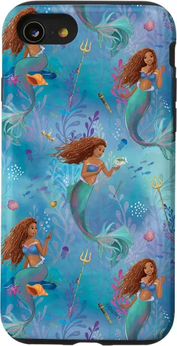 Vista 18 de Disney The Little Mermaid Ariel Under The Sea Scenes - Carcasa para iPhone 17
