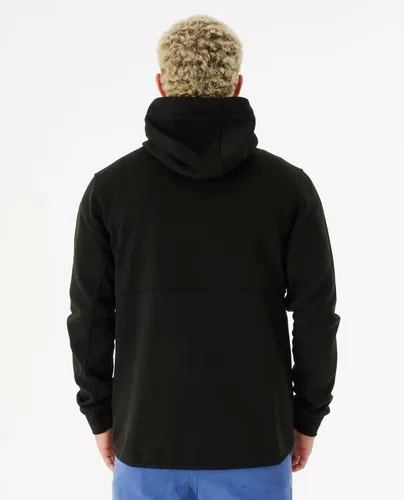 Vista 3 de Rip Curl Sudadera con capucha para hombre Departed Anti Series Negro