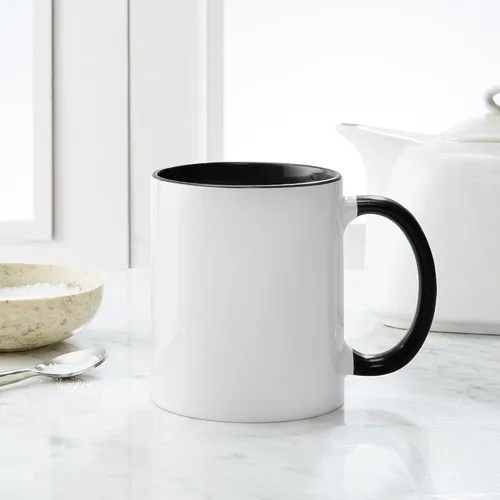 Vista 6 de CafePress Taza de café de cerámica con texto en inglés «Hello My Name Is Mary», de 11 oz (11.0 fl oz)