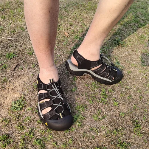 Vista 8 de NDTEZUGT 2 pares de cordones elásticos de repuesto para sandalias Keen, sin atar, redondos, sin atar, para adultos y niños