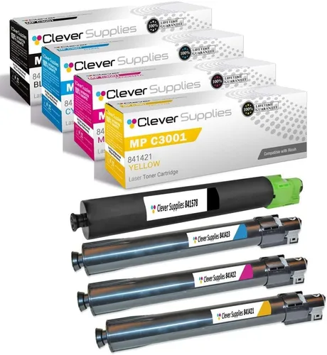 Vista 38 de CS - Cartucho de tóner compatible para Ricoh C220 406046 Color negro láser Aficio SP C220 Aficio SP C220A Aficio SP C220DN Aficio SP C220N Aficio SP