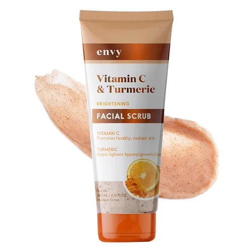 Vista 9 de Envy Exfoliante facial con colágeno y ácido glicólico, antienvejecimiento, suavizante y mejora las manchas oscuras, exfoliante suave, probado por