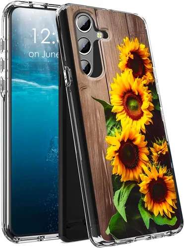 Vista 34 de Funda para Samsung Galaxy S23 Ultra Galaxy S23 Ultra Clear Case Dual Layer Transparente Soft TPU Hard PC Funda a prueba de golpes