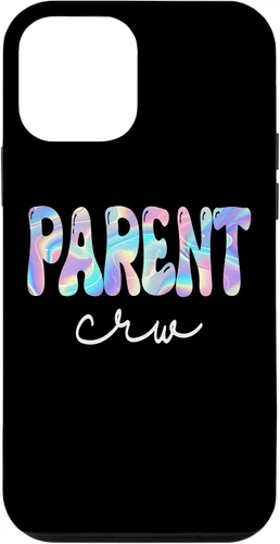 Vista 12 de iPhone 15 Parent Crew Groovy Back to School Cute Teachers Women Girl Case