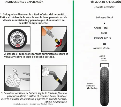 Vista 7 de Sellador de neumáticos de alta velocidad y equilibrador de ruedas 16 oz líquido