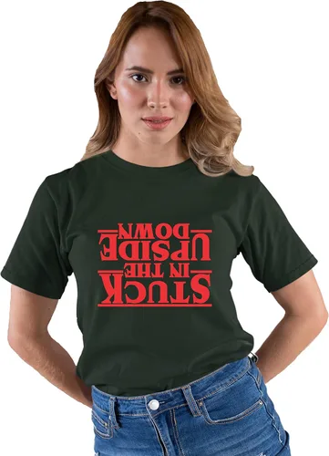 Vista 22 de Go All Out Camiseta para adultos Stuck in The Upside Down