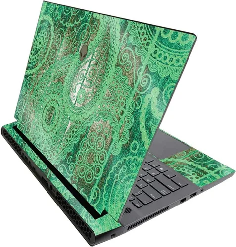 Vista 11 de MightySkins - Skin brillante con purpurina para Alienware M17 R3 (2020) y M17 R4 (2021) - Diversión de los años 90 Acabado duradero con purpurina