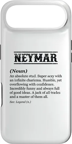 Vista 27 de Neymar - Definición de nombre Frase divertida - Funda personalizada para iPhone 17 para hombre