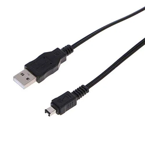 Vista 2 de Mastercables - Cable de carga USB de repuesto compatible para Canon Legria HF R20 R21 R26 R27 R38 R205 R307 R306