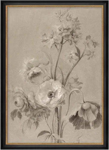 Vista 285 de MUDECOR Lienzo enmarcado prémium para pared, pinos nevados en bosque de invierno, ilustraciones modernas, arte contemporáneo, escénico, divertido