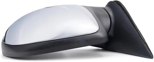 Vista 8 de Para Chevy Silverado 1500 1999 2000 2001 2002 lado del conductor del espejo Power View sin calefacción con cubierta texturizada cromada plegable