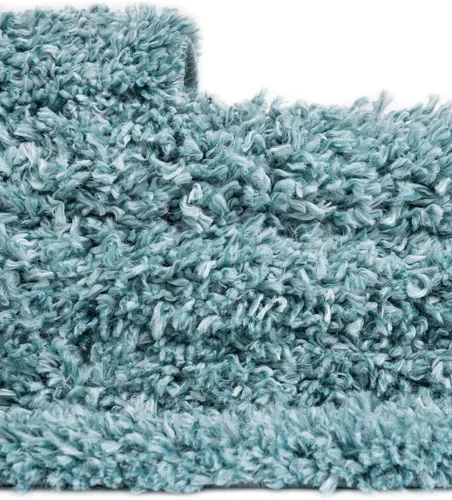 Vista 534 de Unique Loom Colección Davos Shag - Alfombra Lino