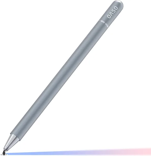 Vista 7 de Lápiz para Tablet, Lápiz Stylus con Punta de Disco Capacitiva y Tapa Magnética Compatible con Todas las Pantallas Táctiles, Lápices para Apple iPad