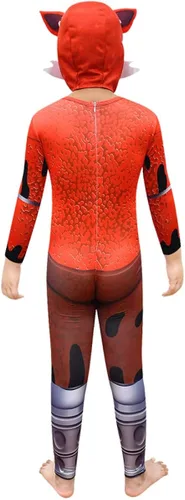 Vista 2 de Boys Horror Game Costume Halloween Cosplay Jumpsuit Set 6-10Y