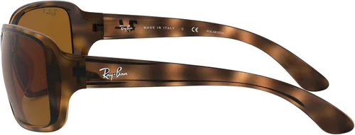 Vista 4 de Ray-Ban Gafas de sol cuadradas RB4068, Habana claro, 60 mm
