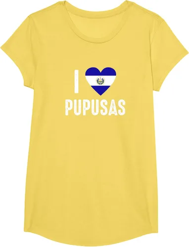Vista 37 de Camiseta I Love Pupusa from El Salvador