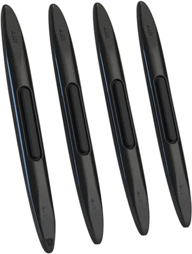 Vista 8 de 4 protectores de borde de puerta de automóvil, protector de silicona para automóvil, protector universal anticolisión, tiras protectoras