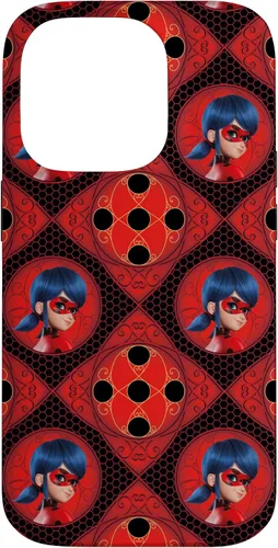 Vista 17 de Miraculous Ladybug and Cat Noir The Movie LB Pattern Case para iPhone 17