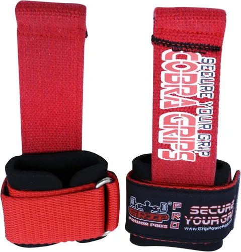 Vista 2 de Correas acolchadas de neopreno para levantamiento de gimnasia, muñequeras para entrenamiento con pesas, culturismo y fitness, soporte de muñeca