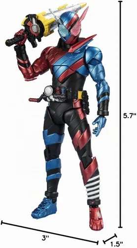 Vista 6 de TAMASHII NATIONS Kamen Rider Build Rabbit Tank - Figura de acción, edición Heisei Generations