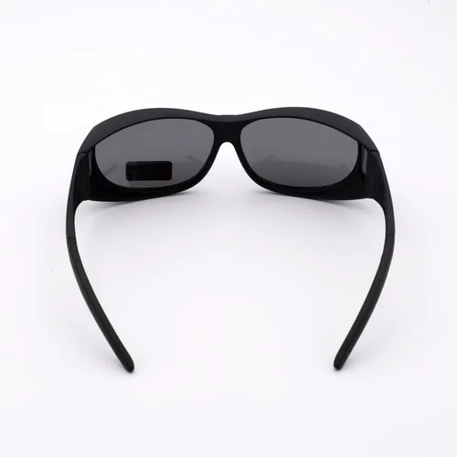 Vista 4 de BangLong Gafas de sol polarizadas con protección UV para hombres y mujeres, Negro