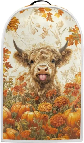 Vista 33 de Aztec Cow - Funda para batidora de girasoles con mango superior, ligera, lavable, para cocina, cafetera, decoración de procesadores de alimentos