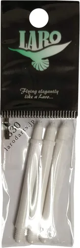 Vista 17 de L-style Laro Locked Dart Shafts – Lightweight Plastic Shafts for Soft Tip & Steel Tip Darts Claro