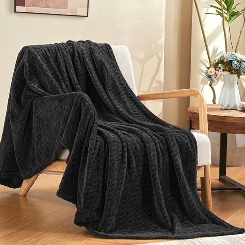 Vista 33 de inhand - Manta decorativa de vellón para bebés y recién nacidos, supersuave, envolvente, afelpada, mullida, cálida, ideal para cuna y como manta