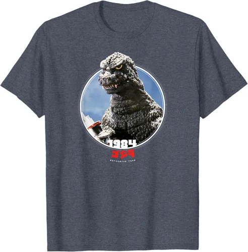 Vista 75 de Godzilla 1984 El regreso de Godzilla Icons of Toho - Camiseta pequeña Negro