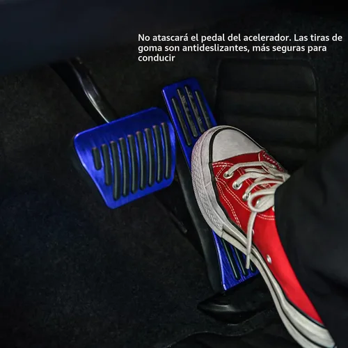 Vista 4 de Thenice para BMW 3 4 5 7 Series X3 X4 X5 X6 X7 Pedales Cubiertas Azul