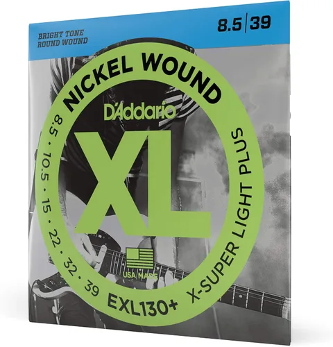 Vista 44 de D'Addario XL EXL157 - Cuerdas de níquel para guitarra eléctrica de 6 cuerdas, entonación perfecta, sensación consistente, durabilidad fiable